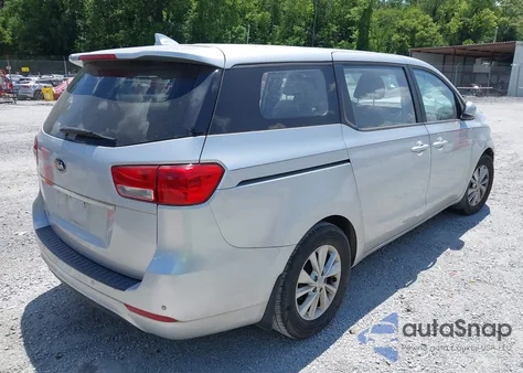 2015 Kia Sedona L из США, поврежденный, VIN KNDMA5C17F6038508